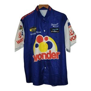 Ricky Bobby Costume Shirt Men XL  NASCAR Talladega Nights Wonder Bread Crew #26